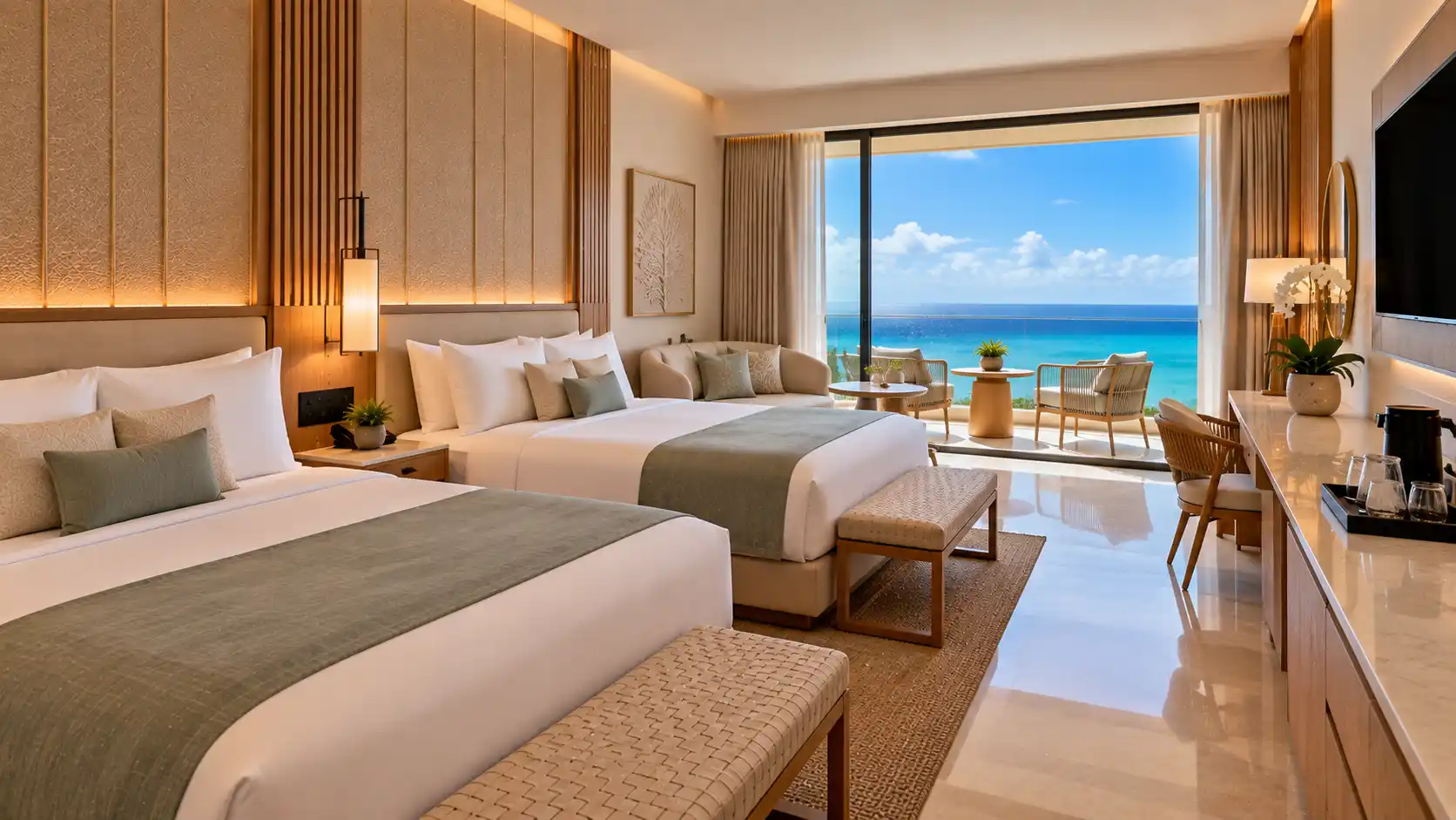 Ocean View Room - 2 Beds